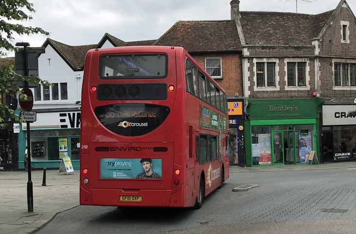 Carousel Scania N230UD ADL Enviro400 218